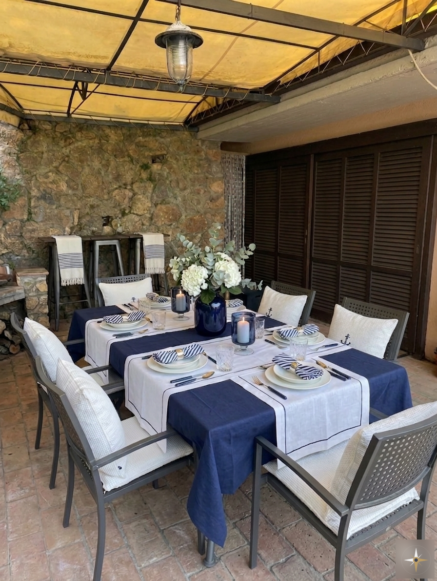 Tavolo da pranzo all'aperto